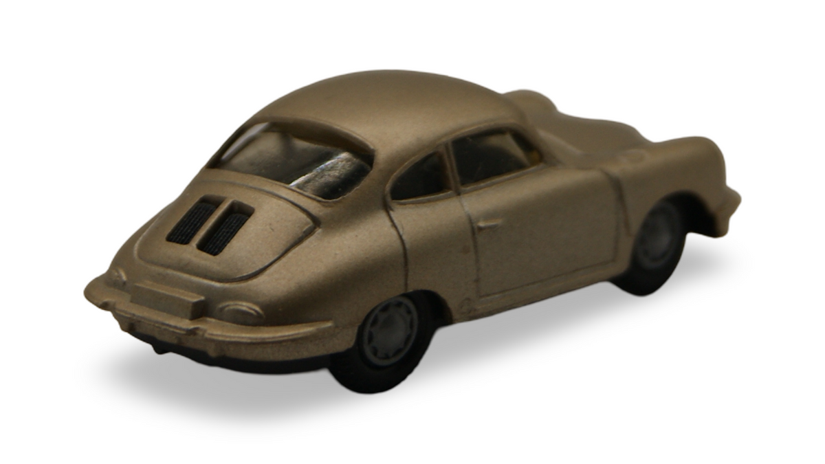 Praliné Porsche 356 Coupé Goldmetallic 1:87 H0