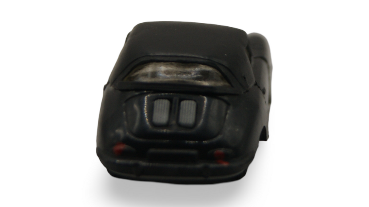 Praliné Porsche 356 Cabriolet Schwarz mit geschlossenem Verdeck 1:87 H0