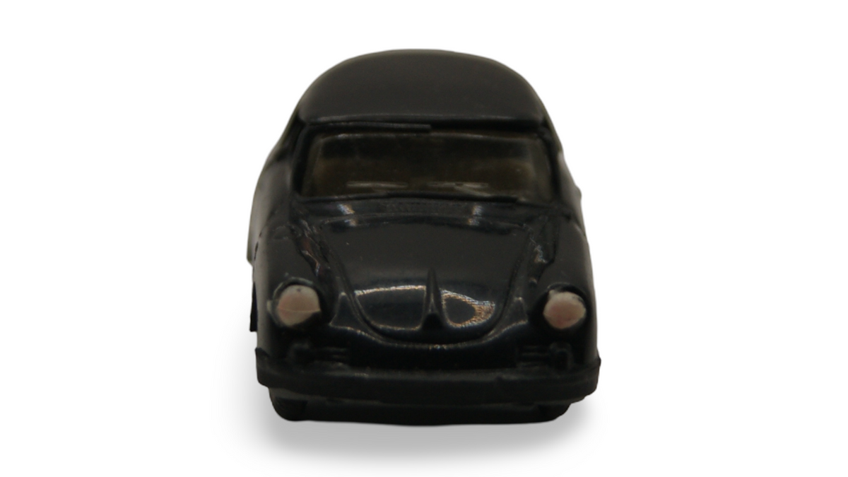 Praliné Porsche 356 Cabriolet Schwarz mit geschlossenem Verdeck 1:87 H0