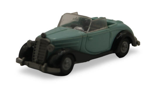 Praliné Mercedes-Benz 170 S Cabriolet Hellblau Schwarz offen 1:87 H0