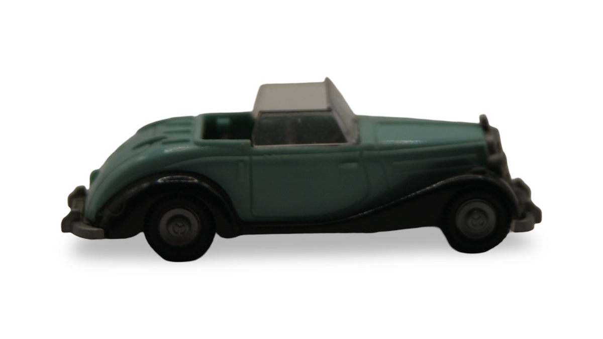 Praliné Mercedes-Benz 170 S Cabriolet Hellblau Schwarz offen 1:87 H0