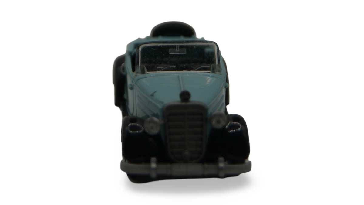 Praliné Mercedes-Benz 170 S Cabriolet Hellblau Schwarz offen 1:87 H0