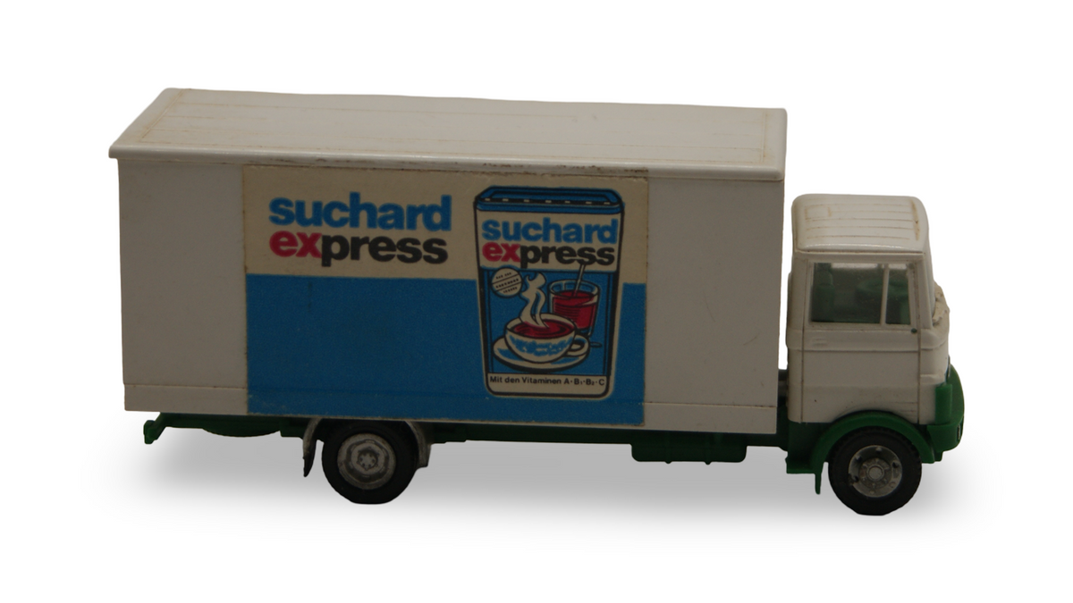 Praliné Mercedes-Benz NG Koffer-LKW Suchard Express 1:87 H0