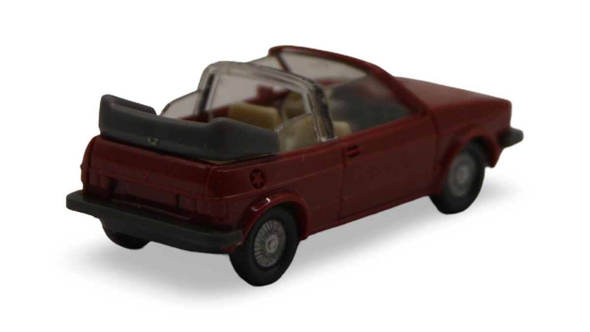 Praline VW Golf I Cabriolet 1:87 H0 rotbraun Cabrio Modellauto