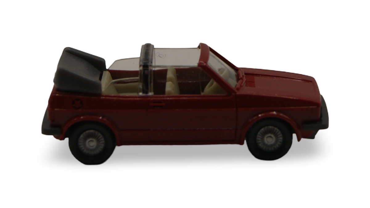 Praline VW Golf I Cabriolet 1:87 H0 rotbraun Cabrio Modellauto