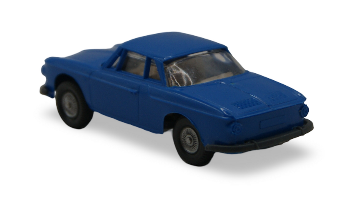 Wiking FM2 VW Karmann Ghia 1:87 H0 blau Modellauto ohne OVP