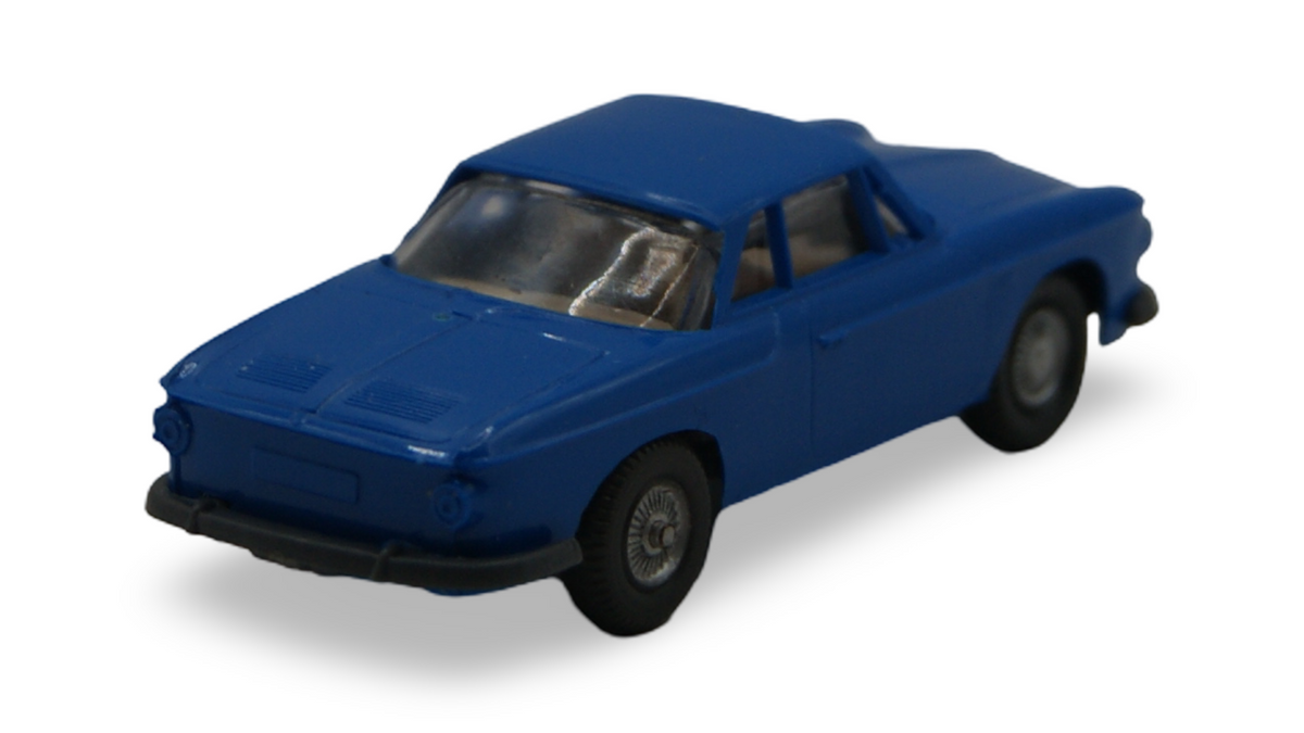 Wiking FM2 VW Karmann Ghia 1:87 H0 blau Modellauto ohne OVP