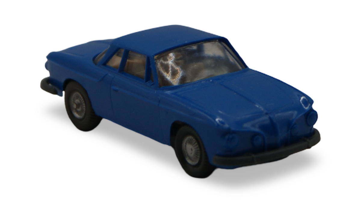 Wiking FM2 VW Karmann Ghia 1:87 H0 blau Modellauto ohne OVP
