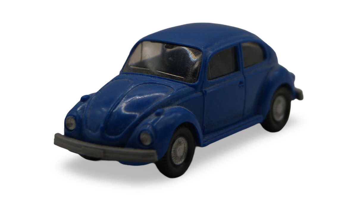 Wiking VW 1300 Käfer 1:87 H0 blau Modellauto ohne OVP