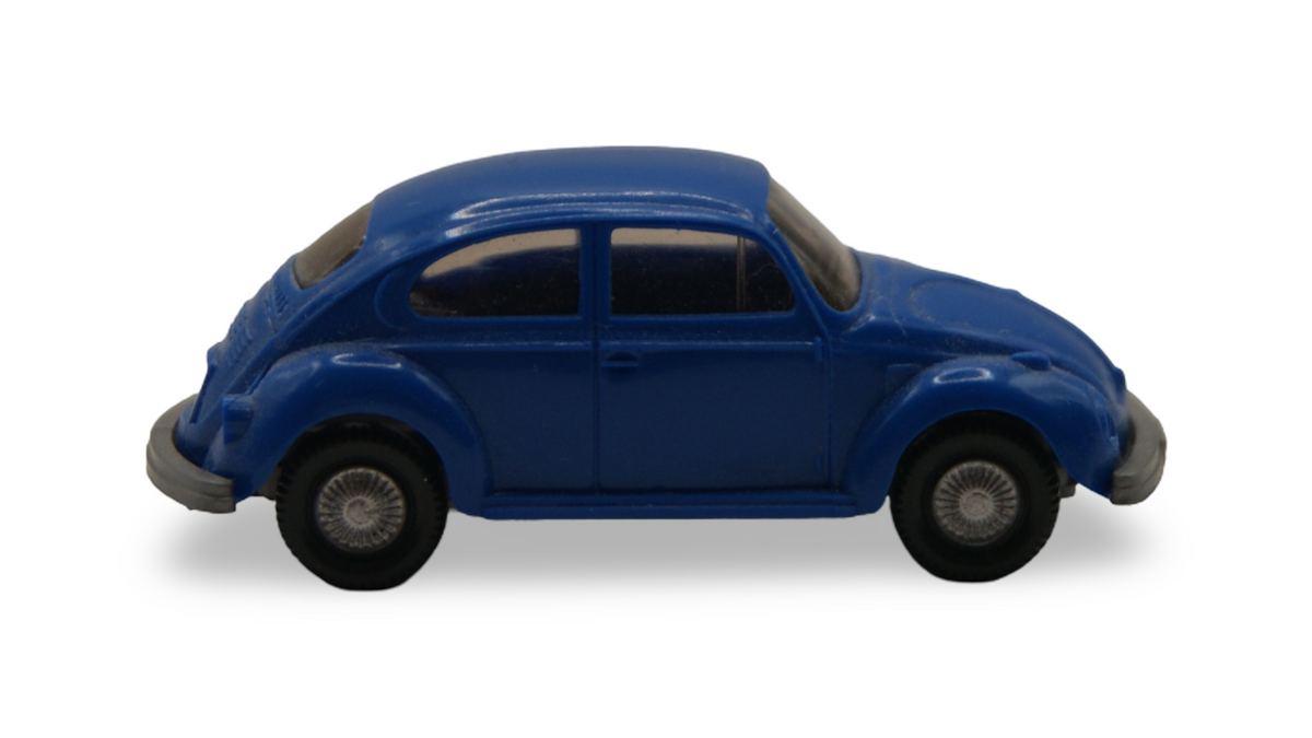 Wiking VW 1300 Käfer 1:87 H0 blau Modellauto ohne OVP