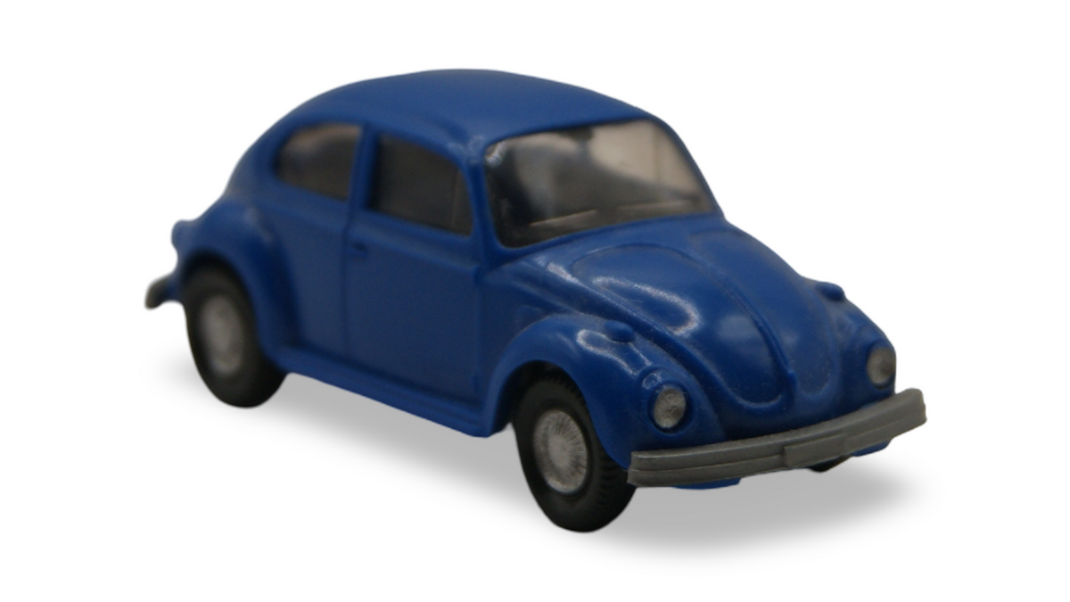 Wiking VW 1300 Käfer 1:87 H0 blau Modellauto ohne OVP