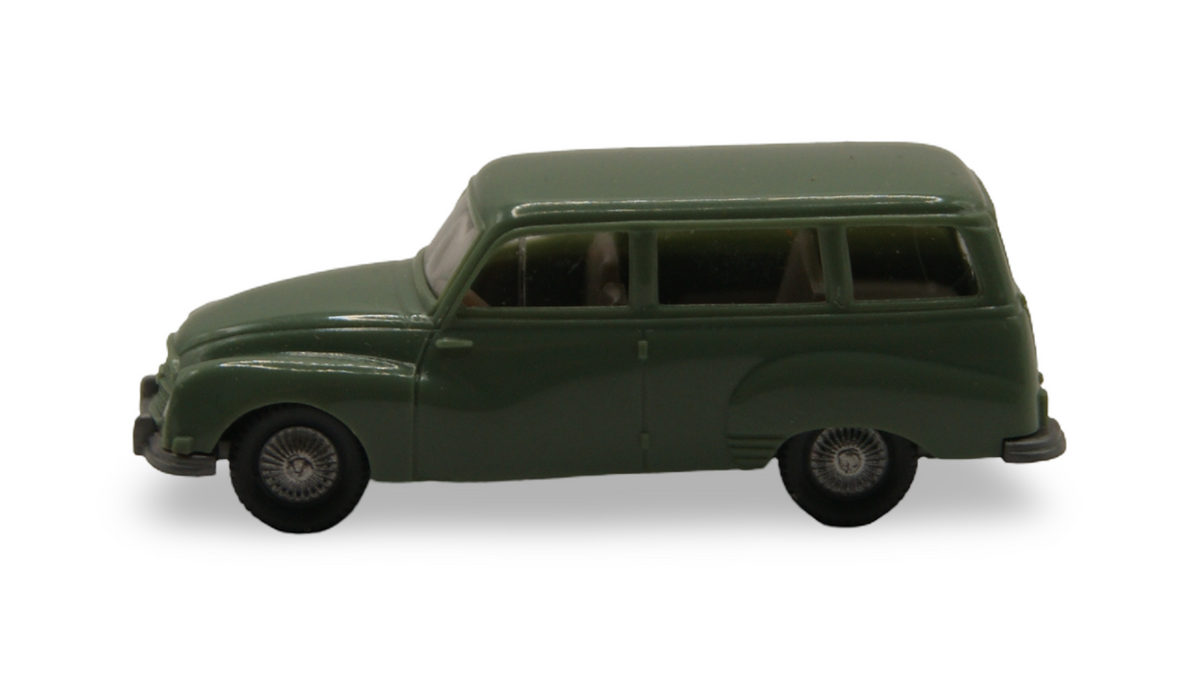 Wiking DKW Auto Union 1000 Universal Kombi 1:87 H0 resedagrün