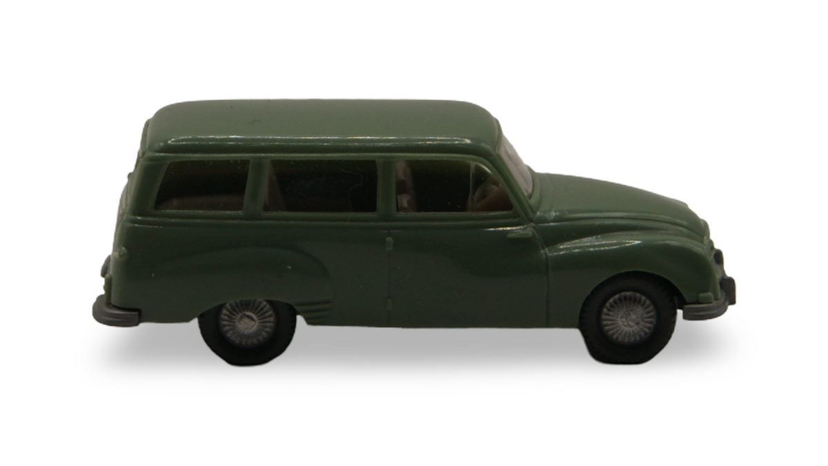 Wiking DKW Auto Union 1000 Universal Kombi 1:87 H0 resedagrün