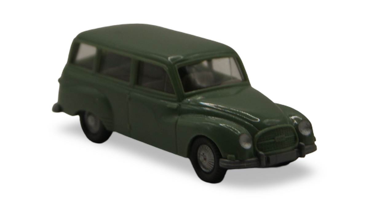 Wiking DKW Auto Union 1000 Universal Kombi 1:87 H0 resedagrün