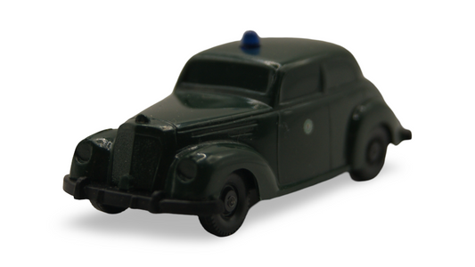 Wiking Mercedes-Benz 260 D Polizei 1:87 H0 dunkelgrün mit Blaulicht