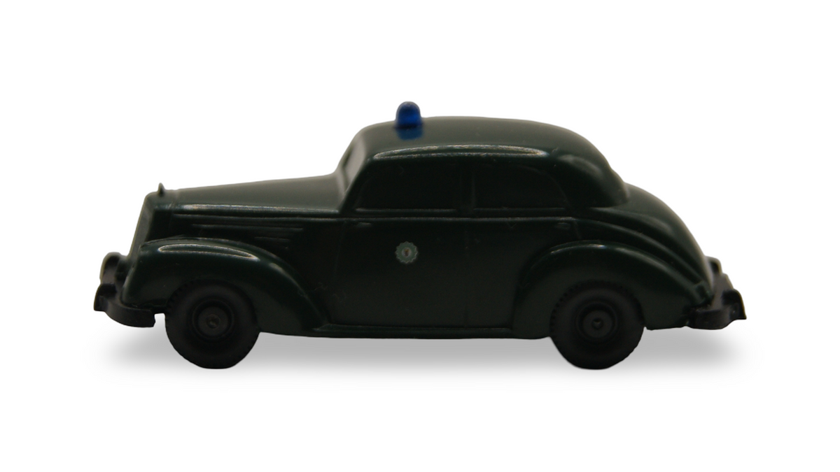 Wiking Mercedes-Benz 260 D Polizei 1:87 H0 dunkelgrün mit Blaulicht