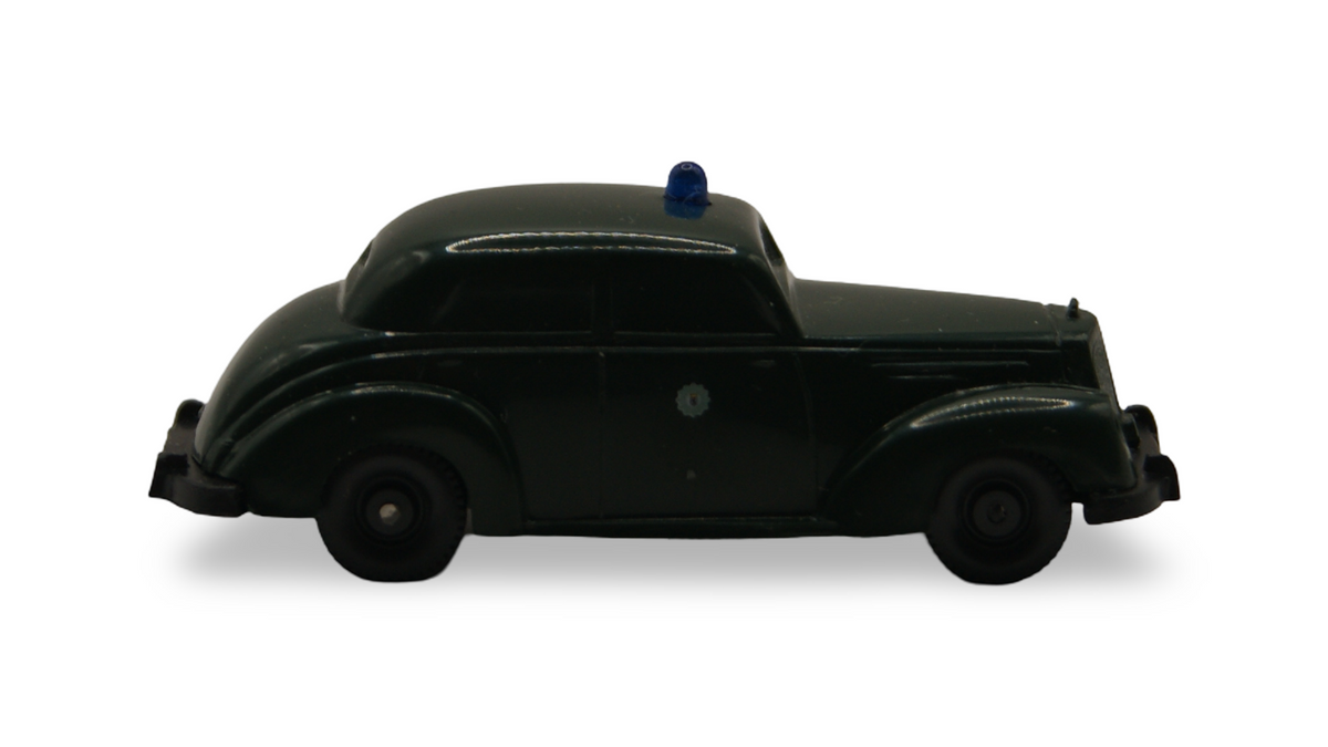 Wiking Mercedes-Benz 260 D Polizei 1:87 H0 dunkelgrün mit Blaulicht