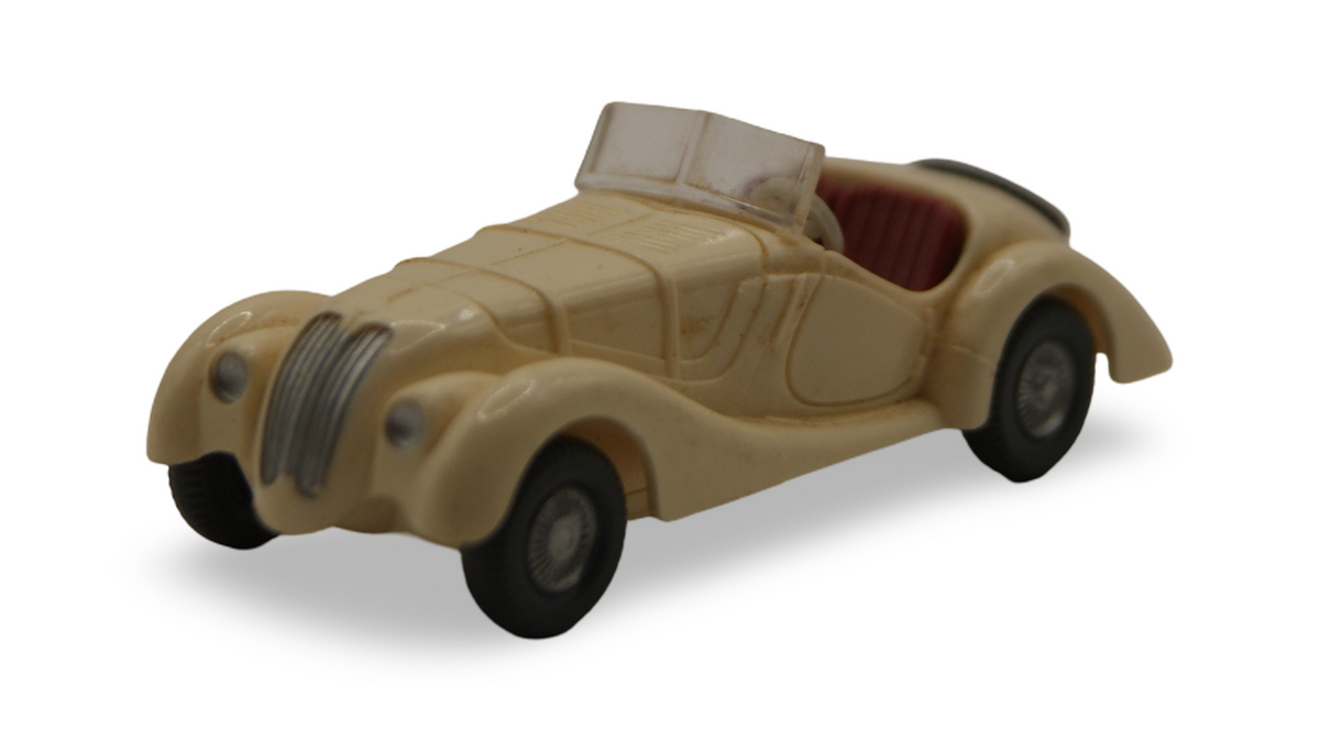 Wiking BMW 328 Roadster 1:87 H0 cremeweiß Cabriolet Oldtimer