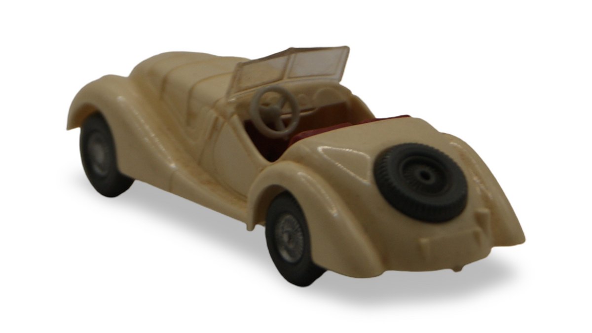 Wiking BMW 328 Roadster 1:87 H0 cremeweiß Cabriolet Oldtimer