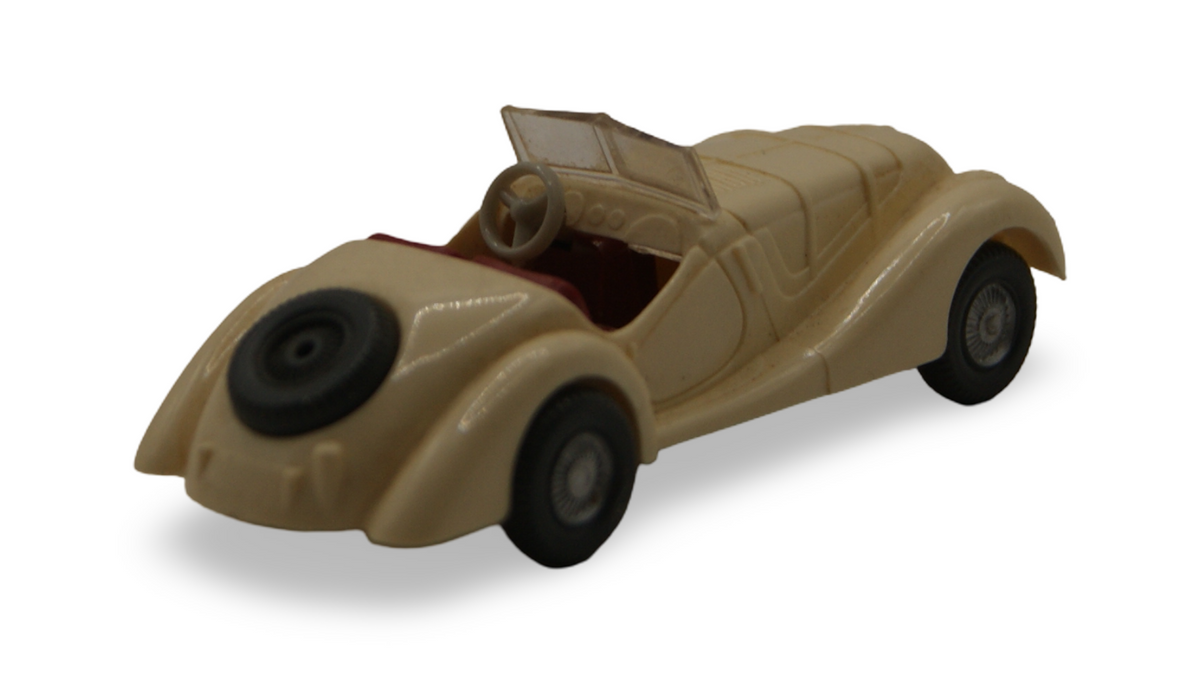 Wiking BMW 328 Roadster 1:87 H0 cremeweiß Cabriolet Oldtimer
