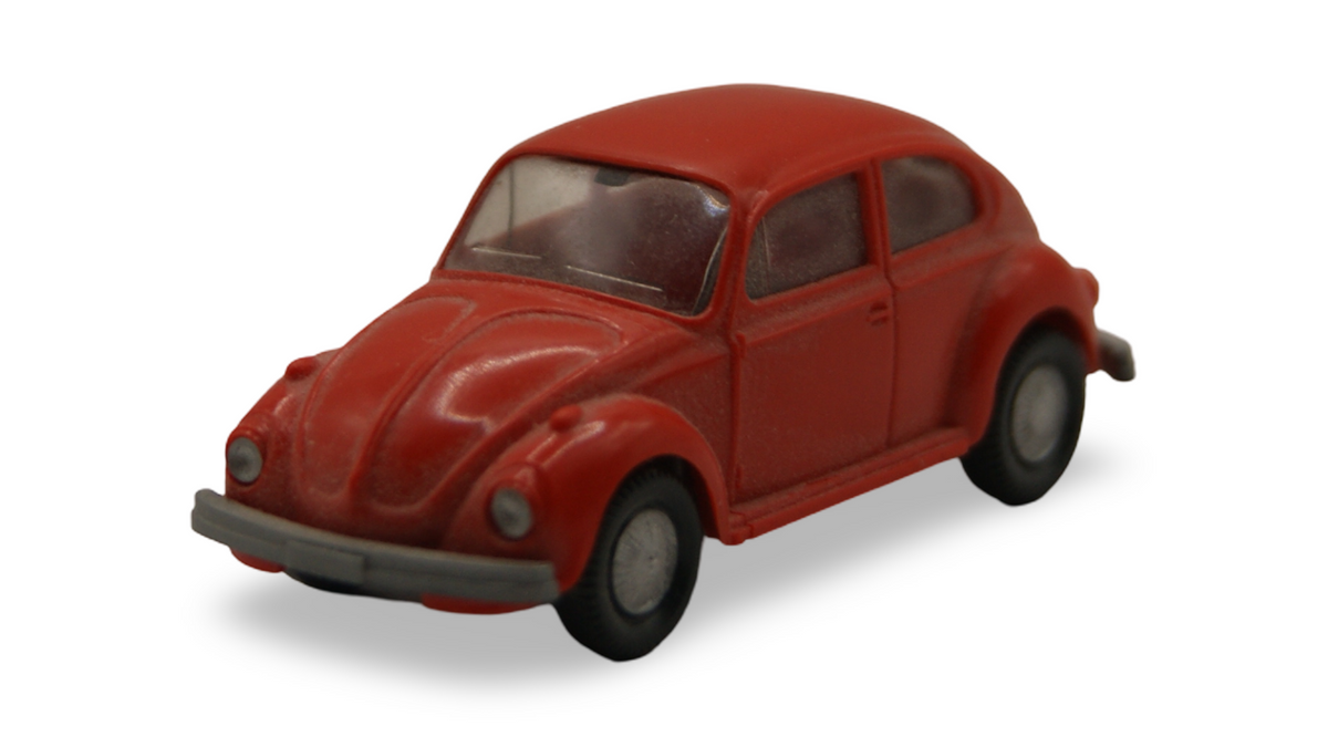 Wiking VW Käfer 1300 rot 1:87 H0 Vintage Modellauto Made in Germany