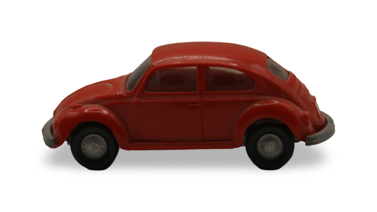 Wiking VW Käfer 1300 rot 1:87 H0 Vintage Modellauto Made in Germany