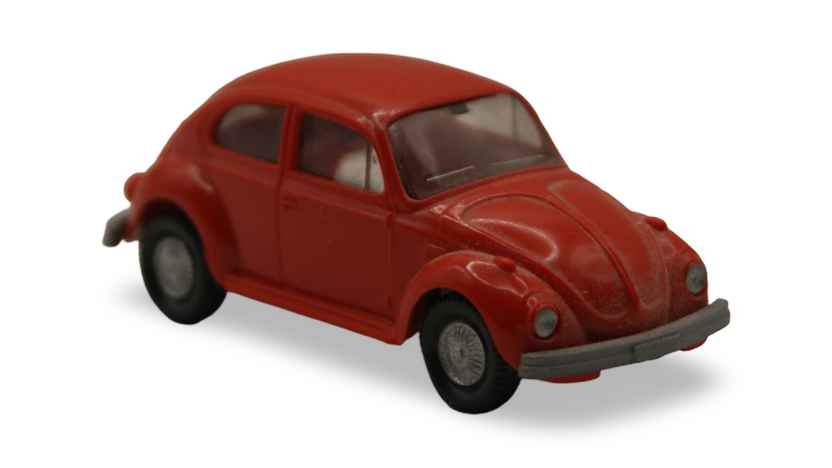 Wiking VW Käfer 1300 rot 1:87 H0 Vintage Modellauto Made in Germany