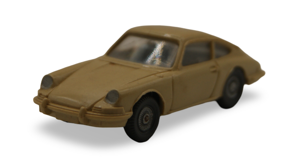 Wiking Porsche 911 Coupé beige 1:87 H0 Vintage Modellauto Nr. 160