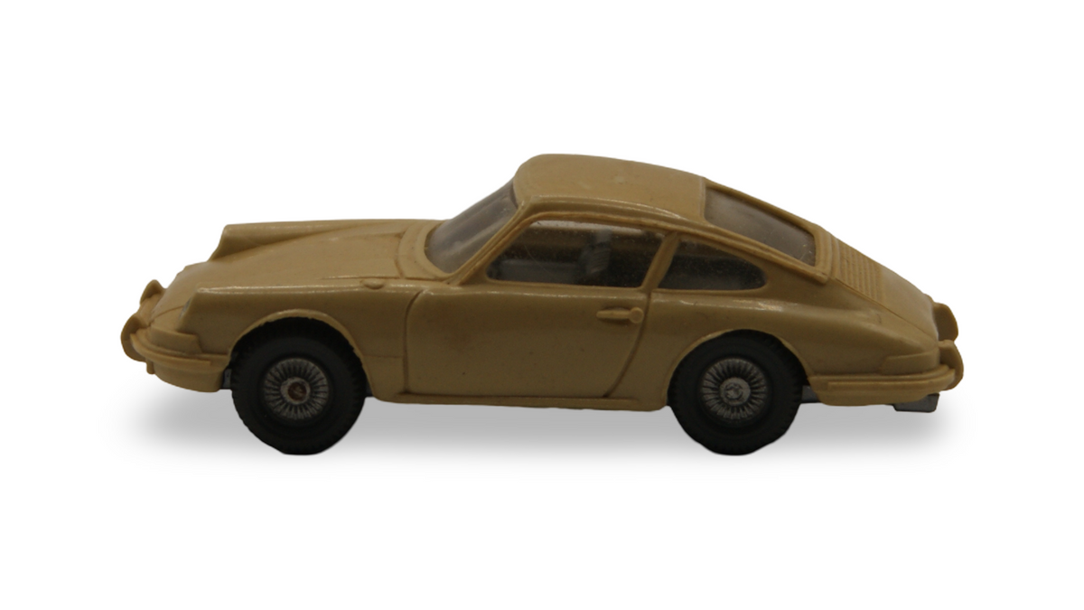 Wiking Porsche 911 Coupé beige 1:87 H0 Vintage Modellauto Nr. 160