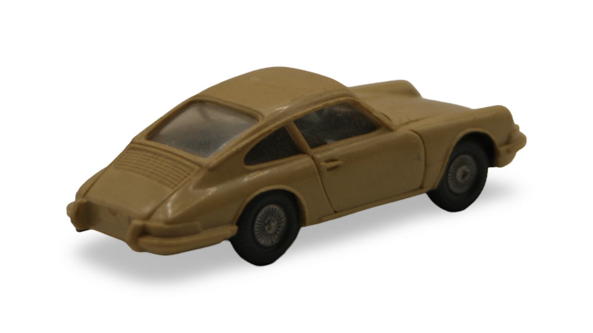 Wiking Porsche 911 Coupé beige 1:87 H0 Vintage Modellauto Nr. 160