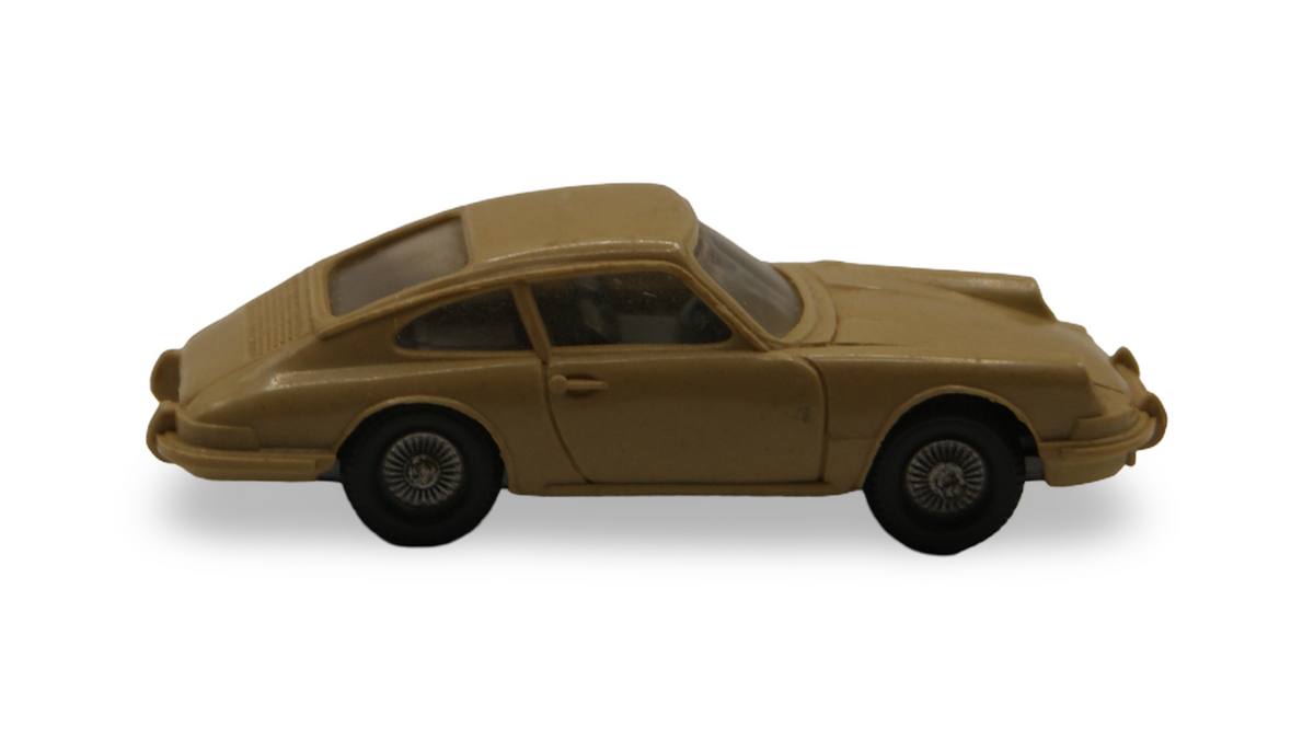 Wiking Porsche 911 Coupé beige 1:87 H0 Vintage Modellauto Nr. 160
