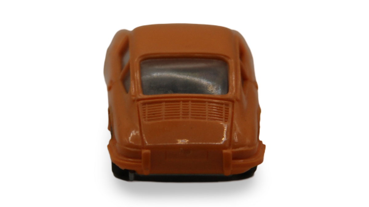 Wiking Porsche 911 Coupé orangegelb 1:87 H0 Vintage Modellauto 160/5
