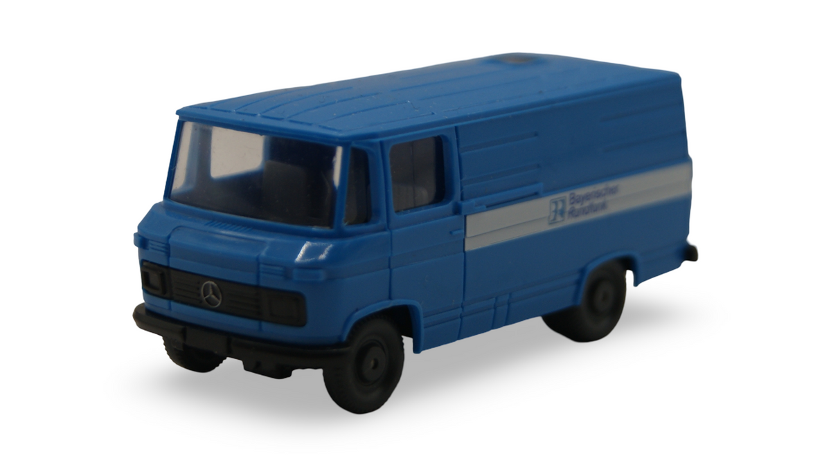 Wiking Mercedes-Benz L 406 Kastenwagen Bayerischer Rundfunk 1:90 H0 Sondermodell 1994