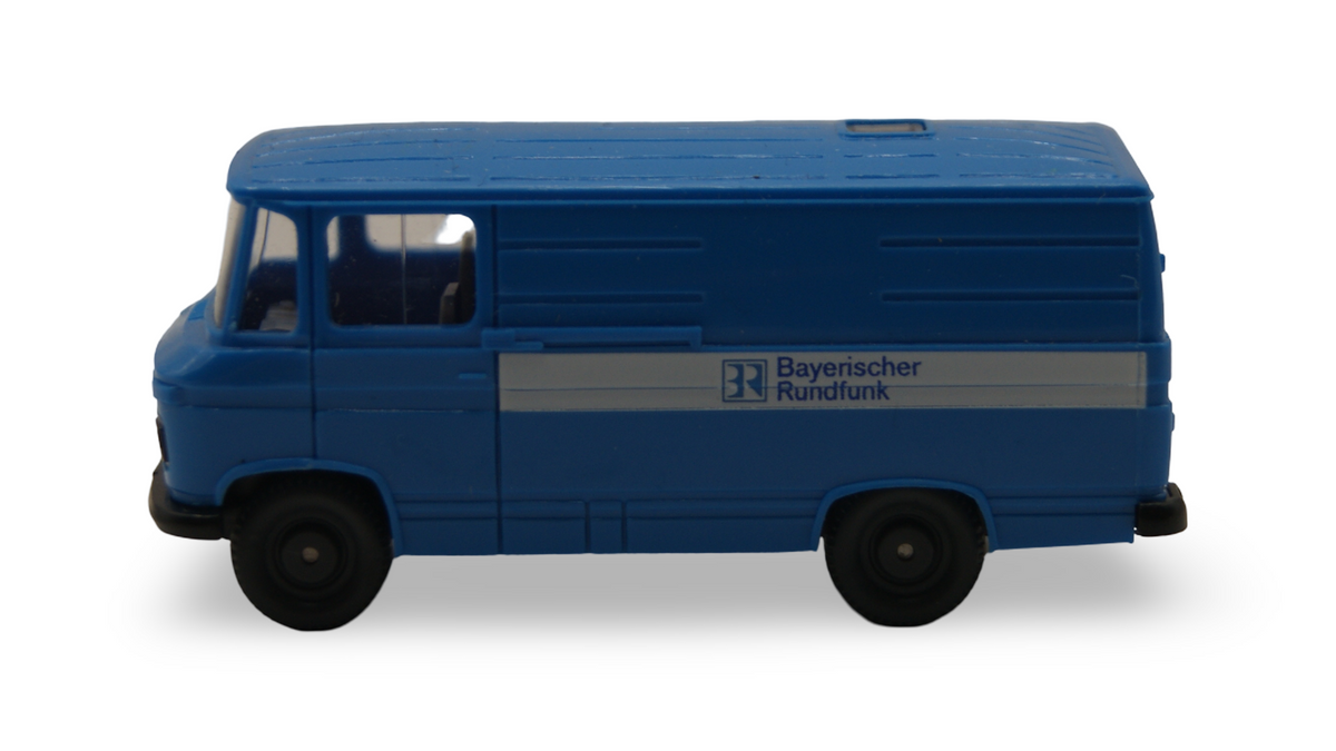 Wiking Mercedes-Benz L 406 Kastenwagen Bayerischer Rundfunk 1:90 H0 Sondermodell 1994