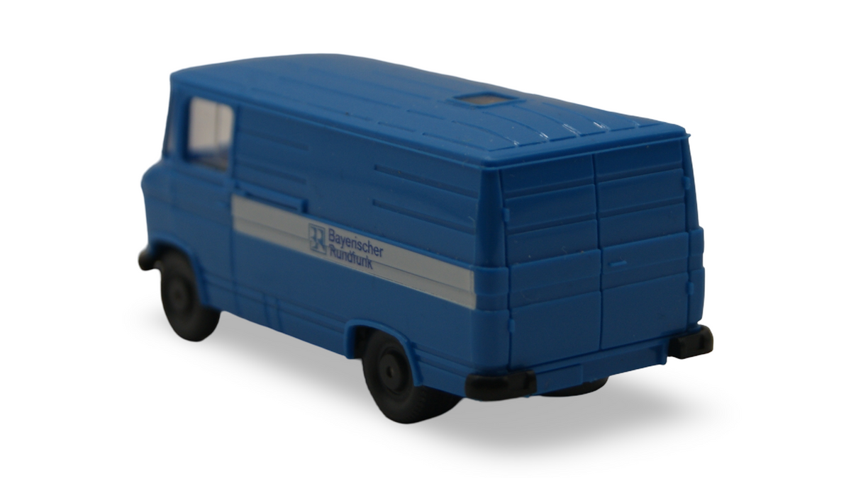 Wiking Mercedes-Benz L 406 Kastenwagen Bayerischer Rundfunk 1:90 H0 Sondermodell 1994