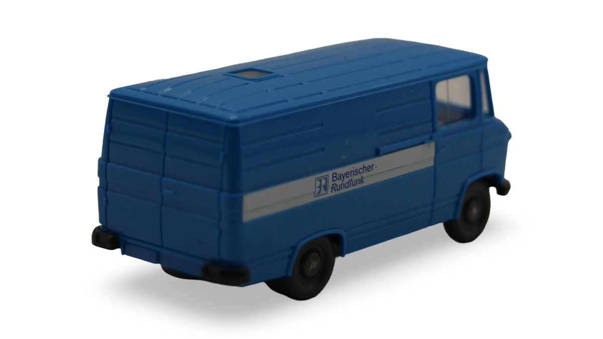 Wiking Mercedes-Benz L 406 Kastenwagen Bayerischer Rundfunk 1:90 H0 Sondermodell 1994
