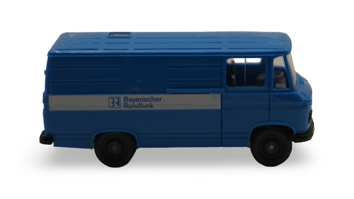 Wiking Mercedes-Benz L 406 Kastenwagen Bayerischer Rundfunk 1:90 H0 Sondermodell 1994