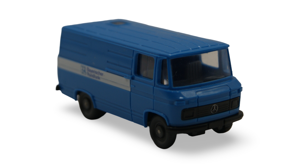 Wiking Mercedes-Benz L 406 Kastenwagen Bayerischer Rundfunk 1:90 H0 Sondermodell 1994