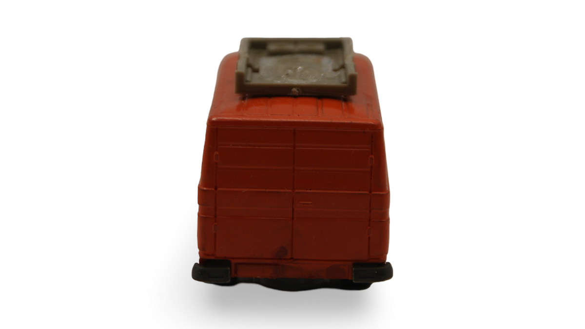 Wiking Mercedes-Benz L 406 Kastenwagen orangerot 1:87 H0 mit Dachgepäckträger