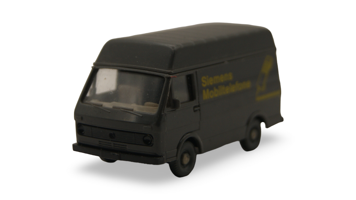 Wiking VW LT 28 Hochdach Siemens Mobiltelefone dunkelbasaltgrau 1:87 H0 304A