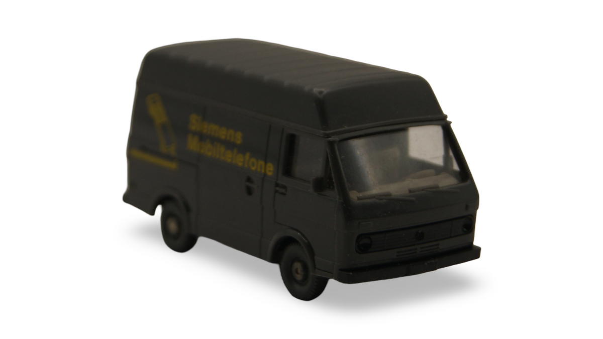 Wiking VW LT 28 Hochdach Siemens Mobiltelefone dunkelbasaltgrau 1:87 H0 304A
