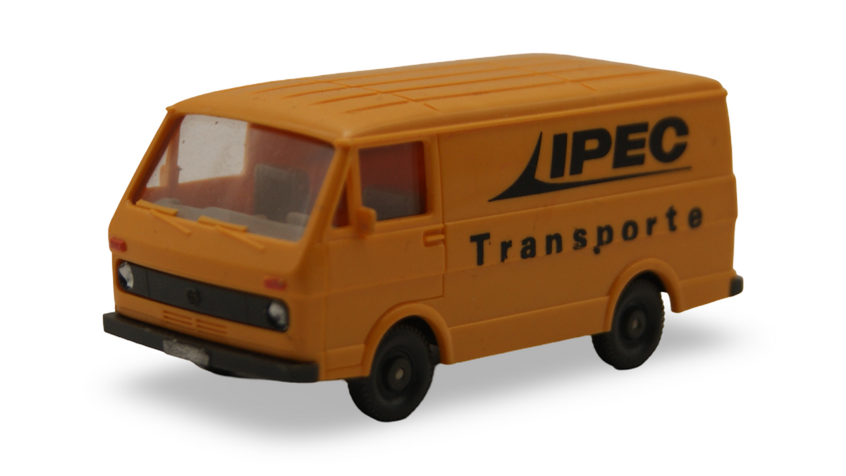 Wiking VW LT 28 Kastenwagen IPEC Transporte orange 1:87 H0 Vintage Werbemodell