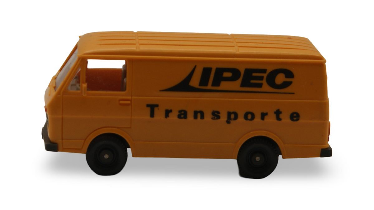 Wiking VW LT 28 Kastenwagen IPEC Transporte orange 1:87 H0 Vintage Werbemodell