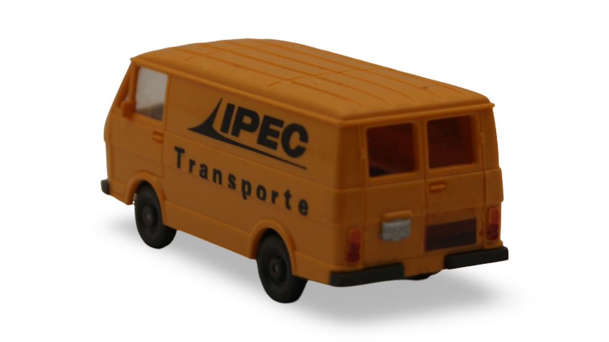 Wiking VW LT 28 Kastenwagen IPEC Transporte orange 1:87 H0 Vintage Werbemodell