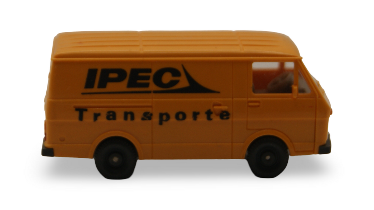 Wiking VW LT 28 Kastenwagen IPEC Transporte orange 1:87 H0 Vintage Werbemodell
