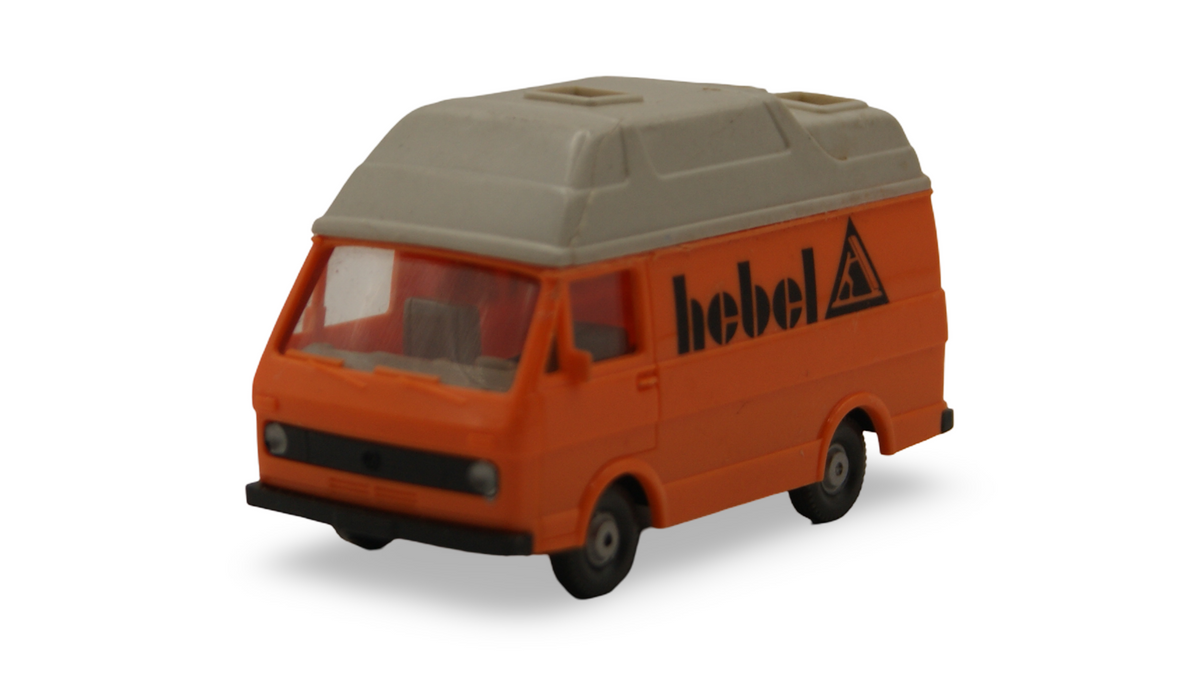 Wiking VW LT 28 Kasten Hochdach Hebel orange 1:87 H0 Vintage Werbemodell 304