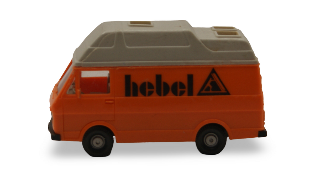 Wiking VW LT 28 Kasten Hochdach Hebel orange 1:87 H0 Vintage Werbemodell 304