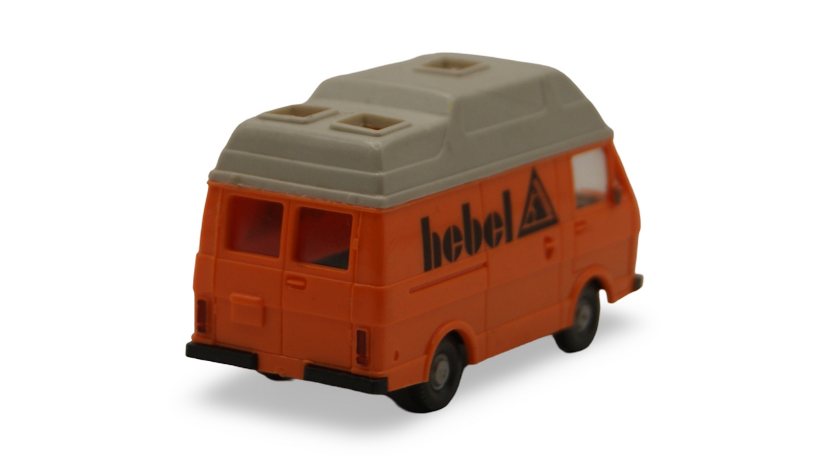 Wiking VW LT 28 Kasten Hochdach Hebel orange 1:87 H0 Vintage Werbemodell 304