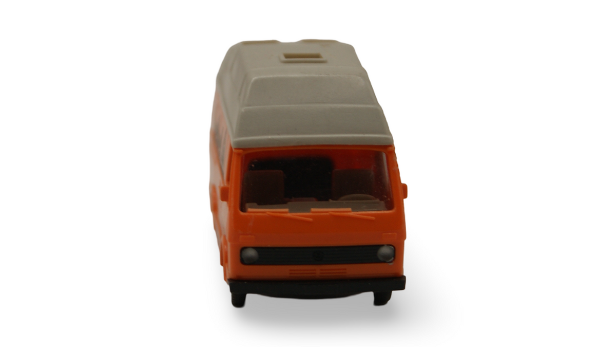 Wiking VW LT 28 Kasten Hochdach Hebel orange 1:87 H0 Vintage Werbemodell 304