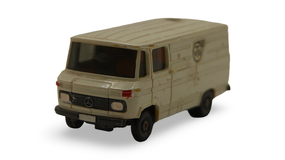 Wiking Mercedes-Benz L 406 Kastenwagen VTG cremeweiß 1:90 H0 Vintage Umbau